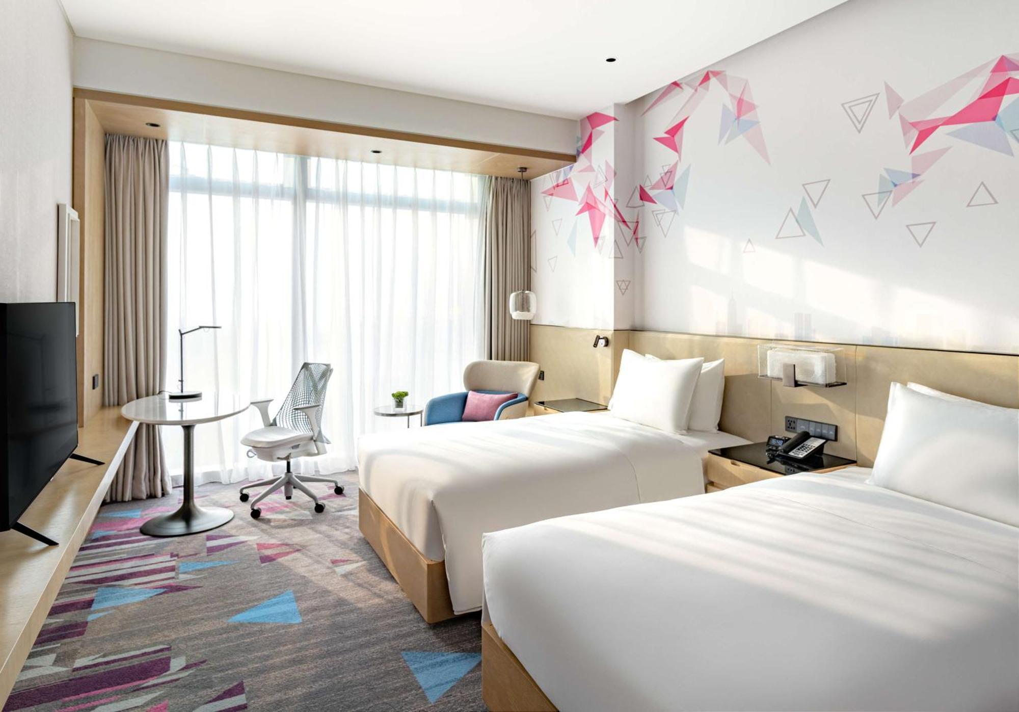 Hilton Garden Inn Shenzhen World Exhibition & Convention Center Exteriér fotografie