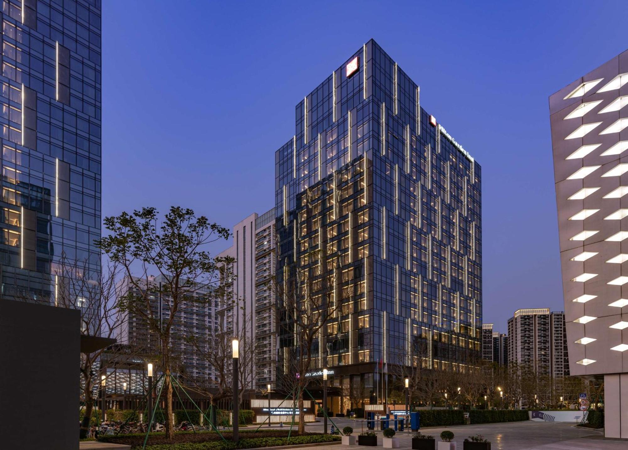 Hilton Garden Inn Shenzhen World Exhibition & Convention Center Exteriér fotografie